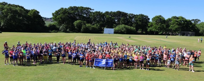 Participants in the 2024 Purbrook Ladies 5